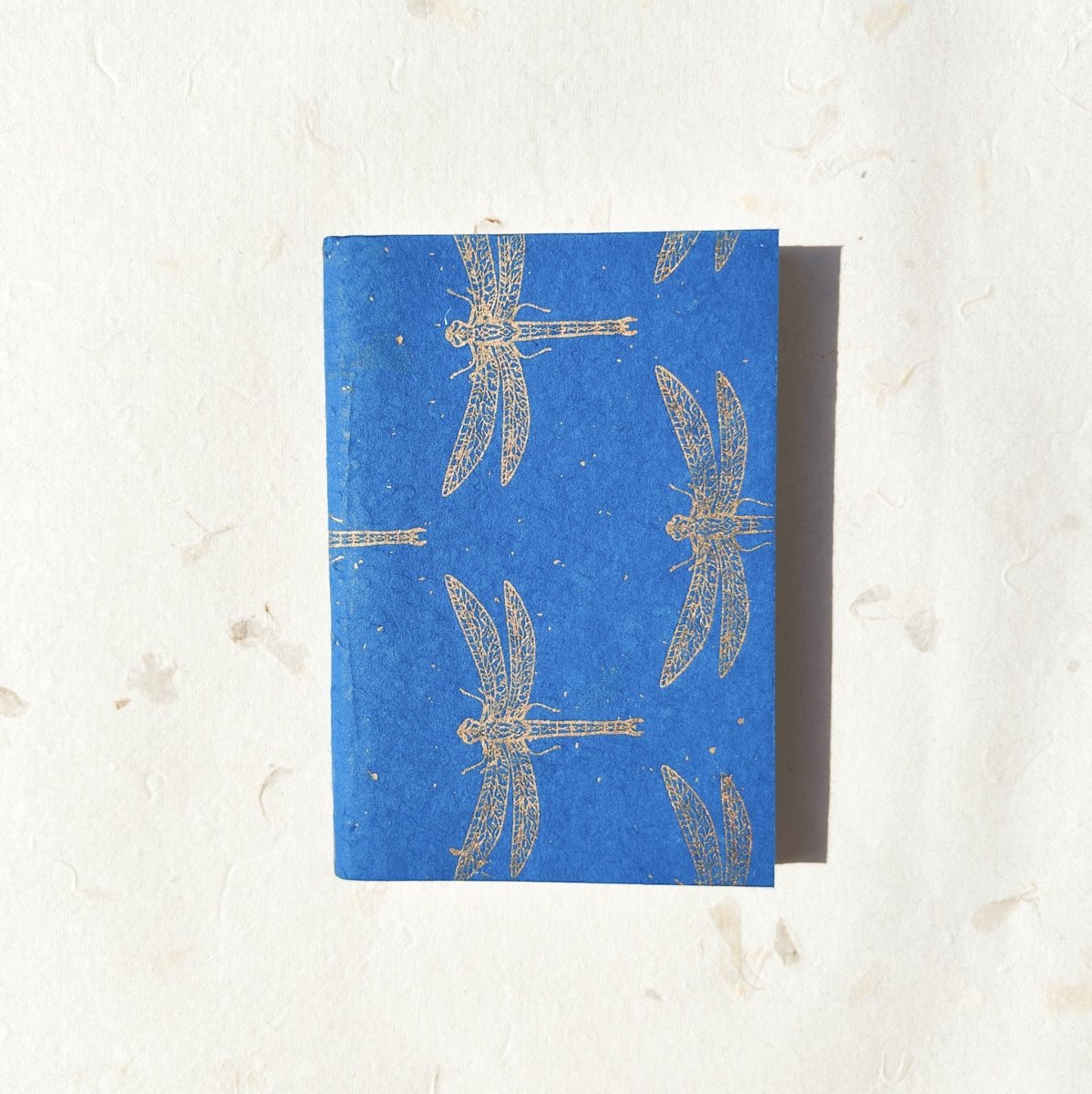 Handmade Paper Pocket Notebook | Dragonfly