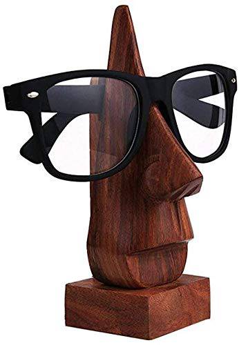 Wooden Eyewear Holder- 6 Inch | Brown | Sheesham Wood