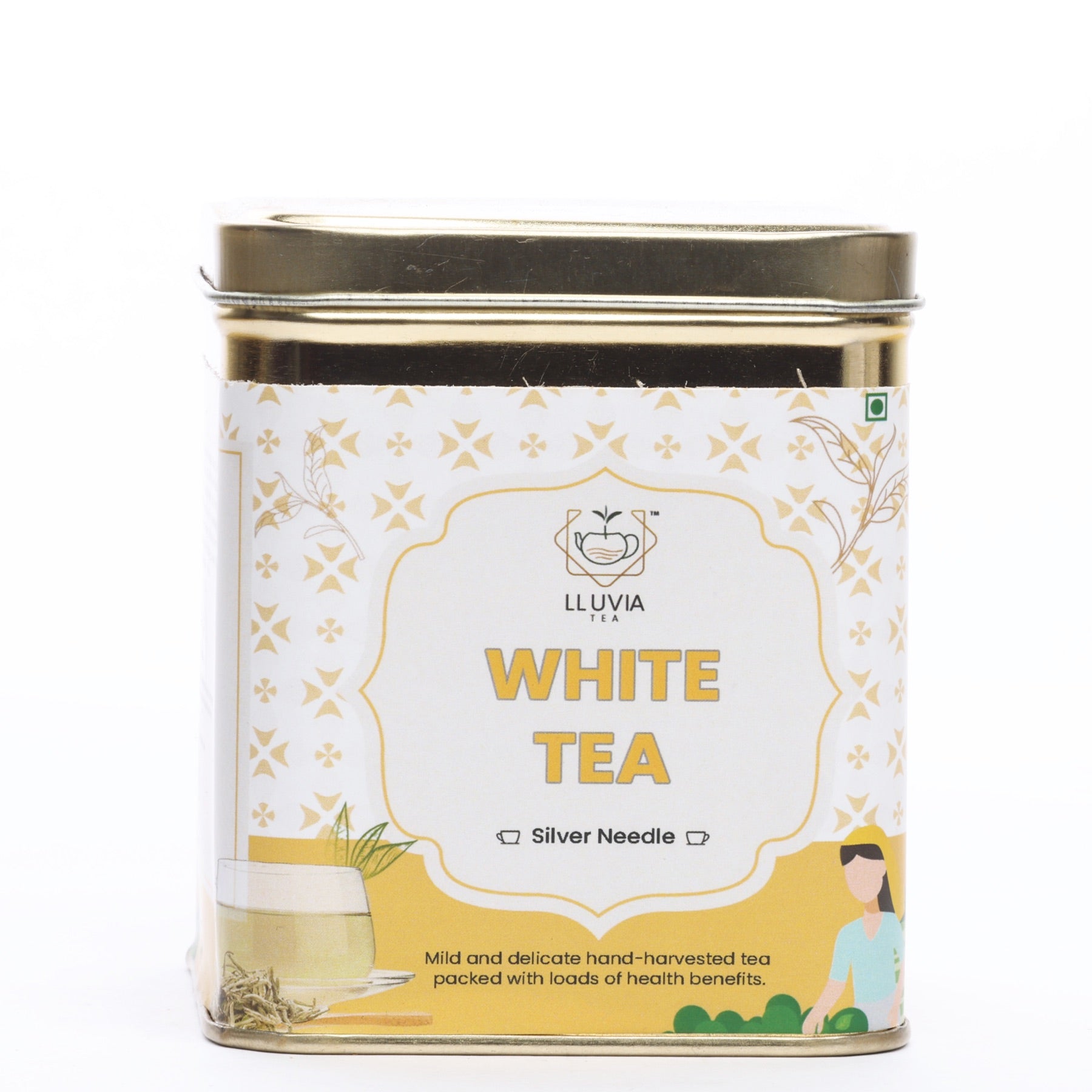 Handplucked Silver Needle White Tea with Antioxidants (50g)