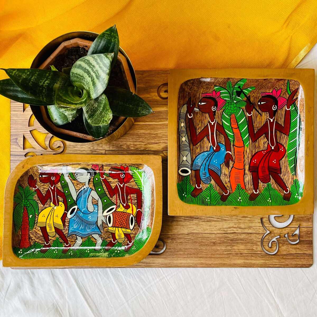 Harshil Hamper- Handcrafted Jashn Platter and Raag Platter