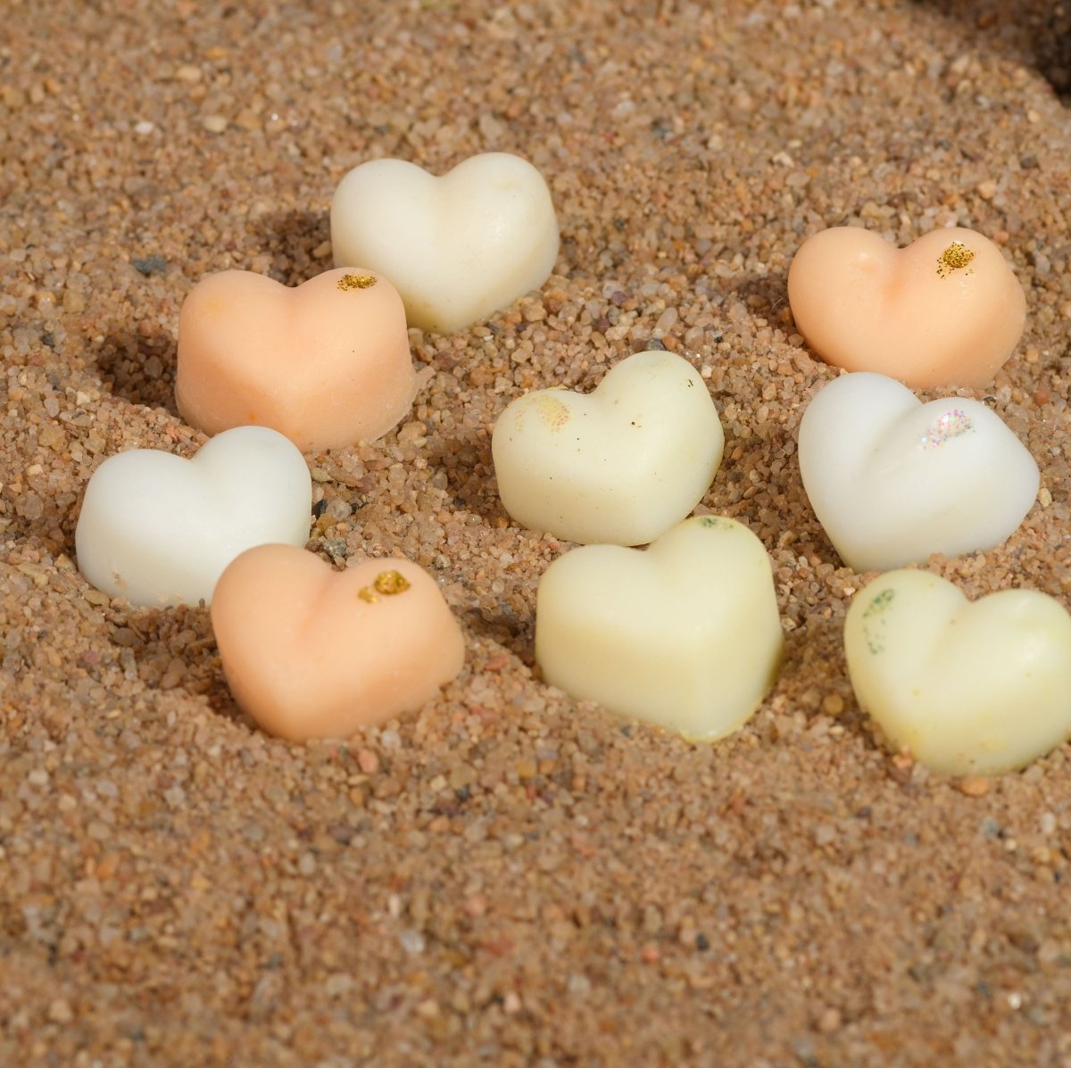 Heart Shaped Soy Wax Wax Melts