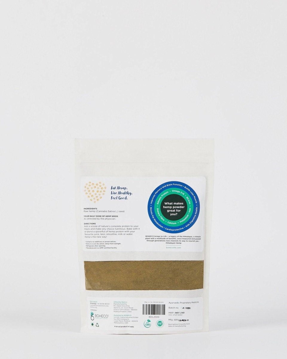 Hemp Seed Powder - Plant Based Protein Powder