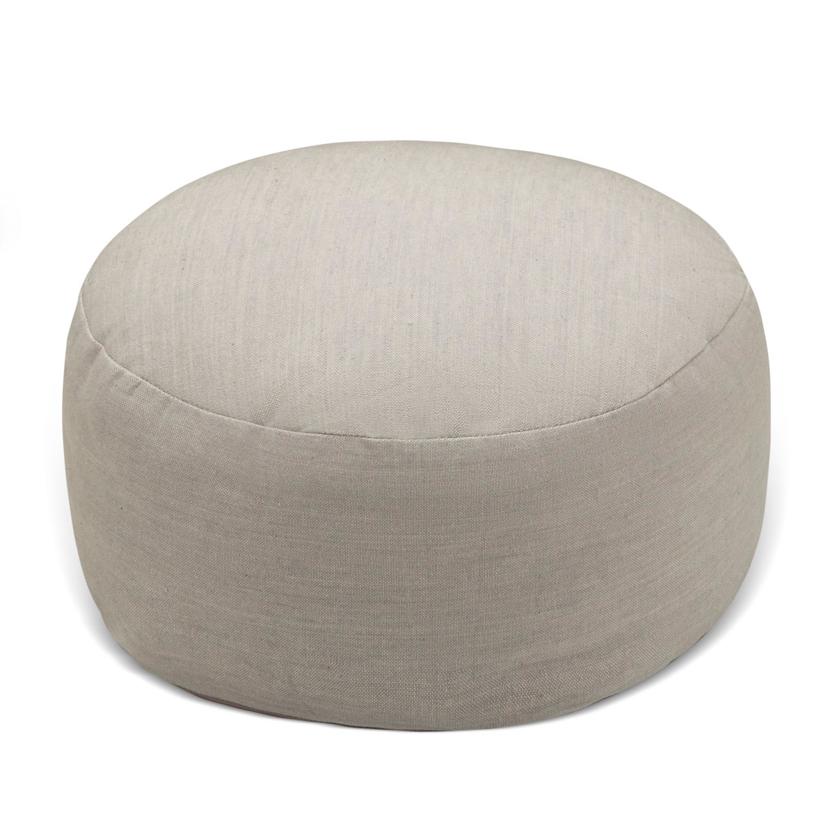 Hi-Zafu Meditation Cushion filled with Buckwheat Hulls- Ivory