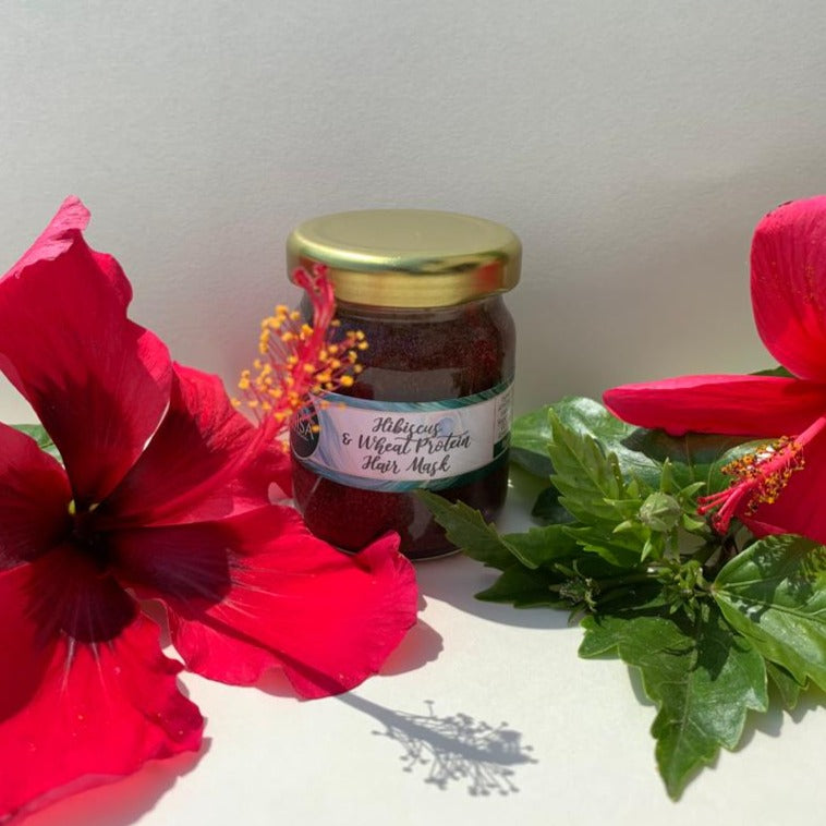 Hibiscus & Wheat Protein Hair Mask