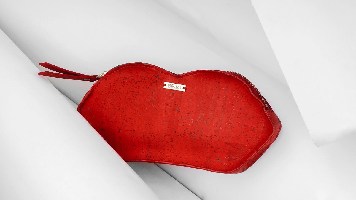 Hot Lip Pouch - Cork Leather