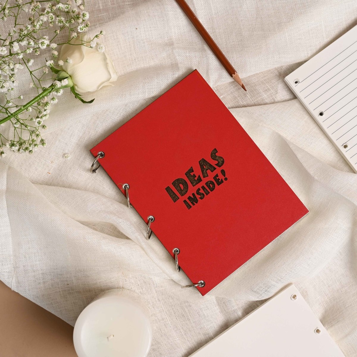 Ideas Inside - Refillable Notebook