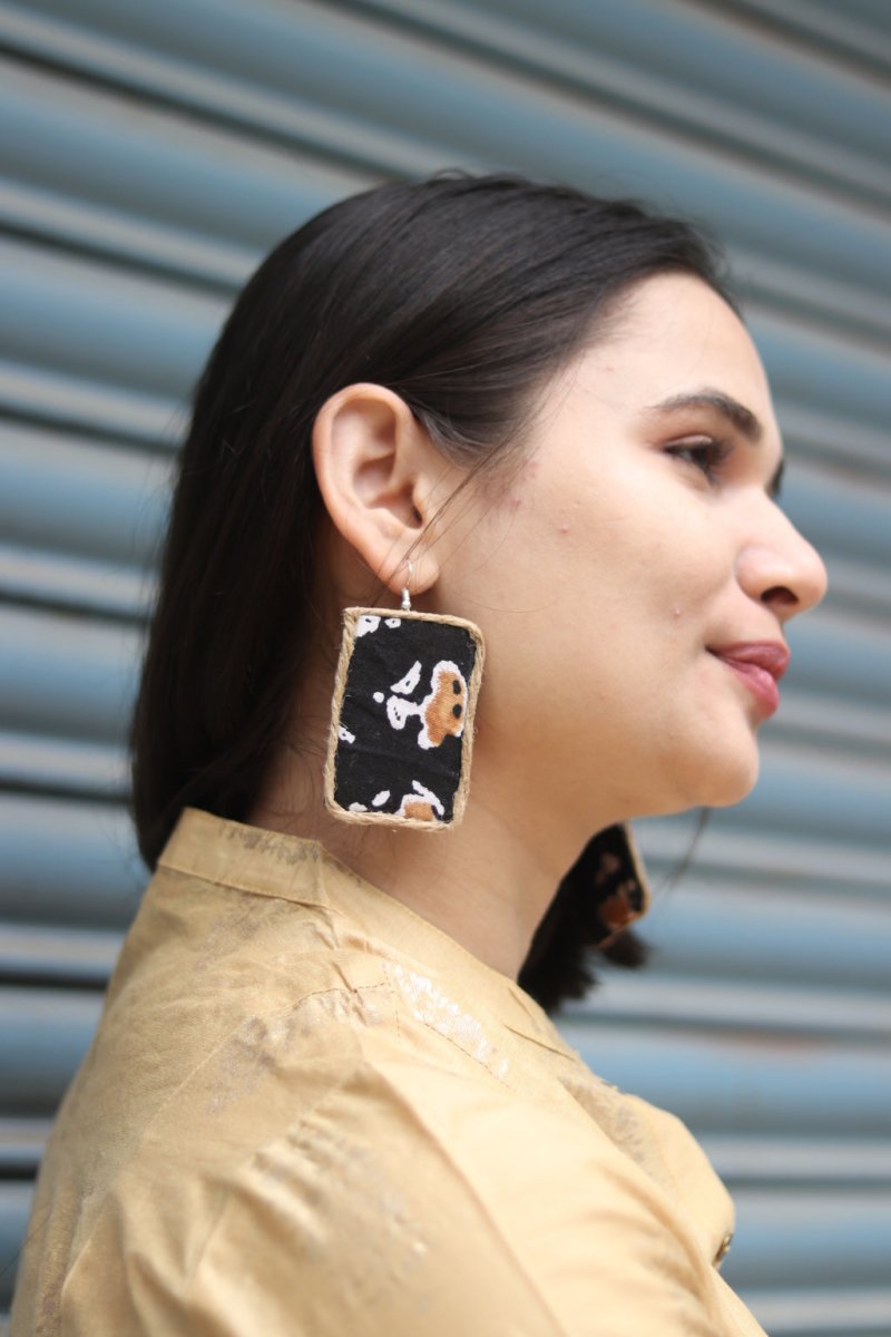 Jalwa Textile Earring