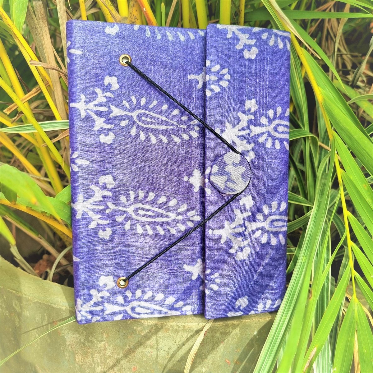 Jamun- Upcycled Handloom Fabric Journal