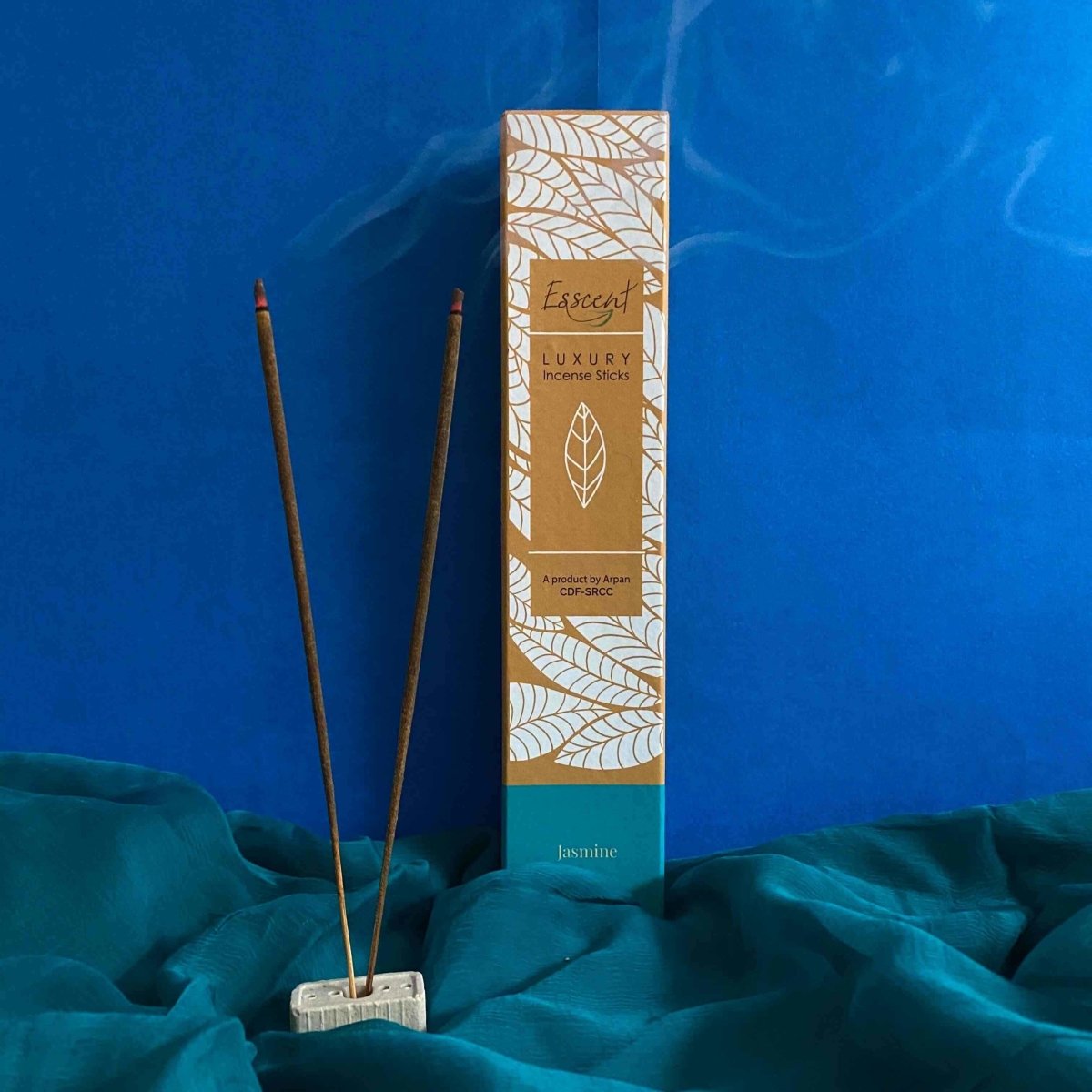 Jasmine Incense Sticks - Made with Flower Waste (Pack of 2)