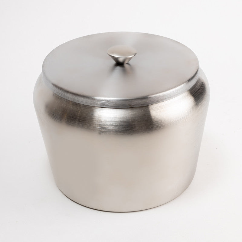 Stainless Steel Ice Bucket | Round | Silver