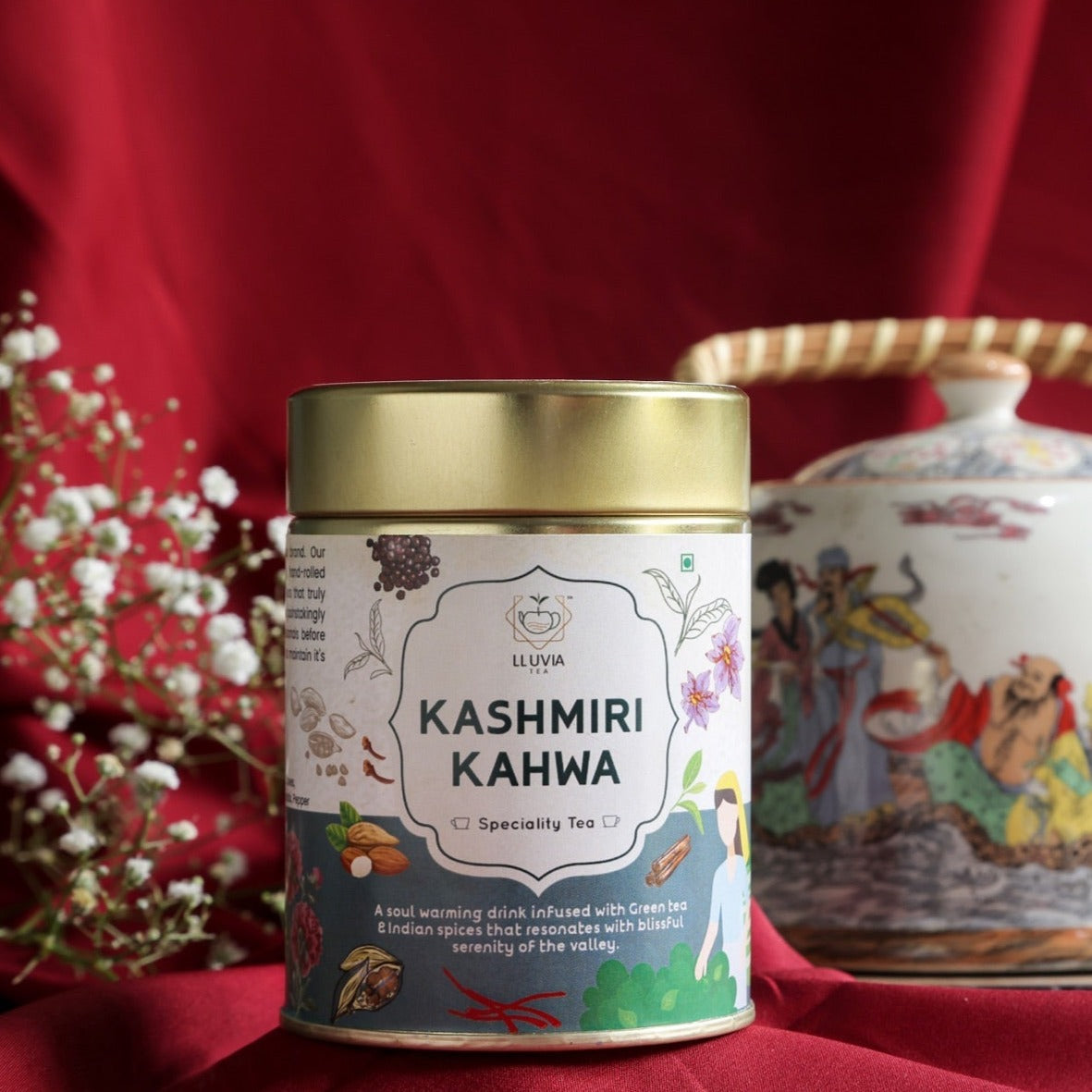 Kashmiri Kahwa- Antioxidant & Boosts Immunity- 50g