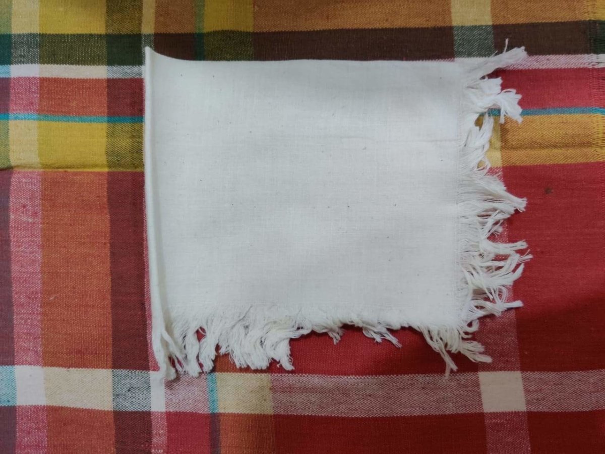 Khadi Hand Towels With Frayed Edges