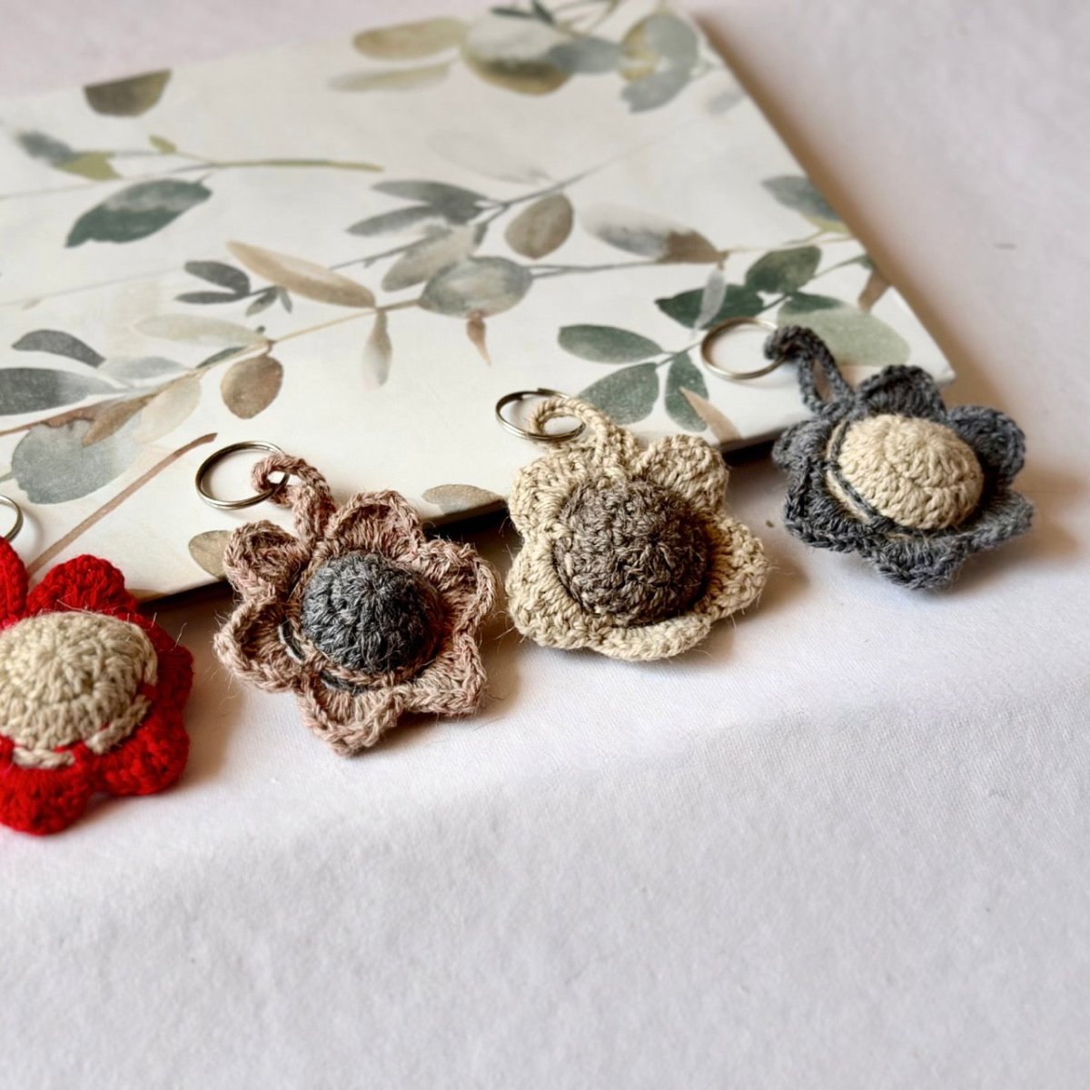 Kusum Keychains | Cruelty Free Wool