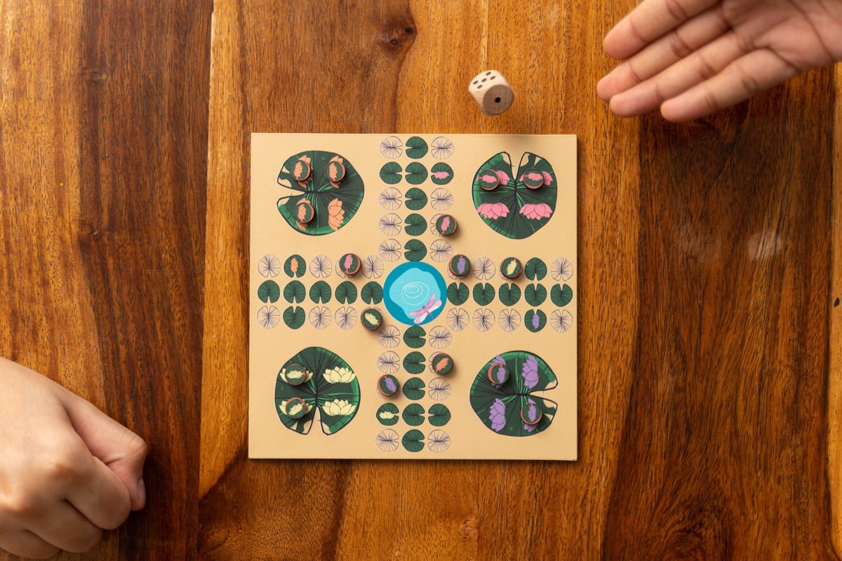 Let's Ludo- Wooden Miniature Ludo