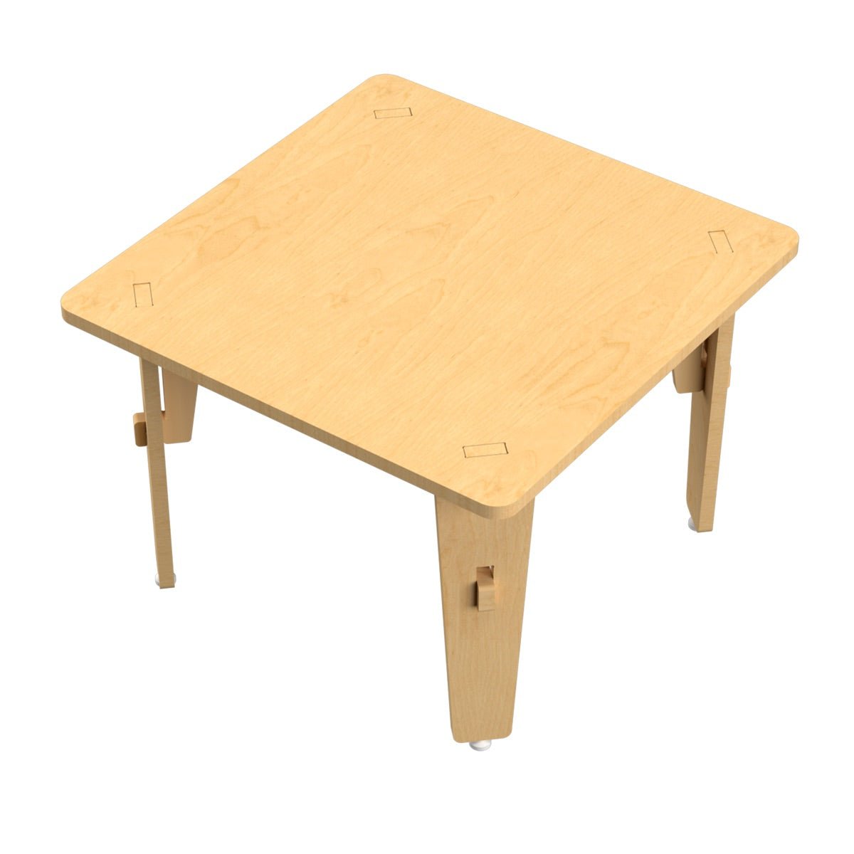 Lime Fig Wooden Table - 15 inches