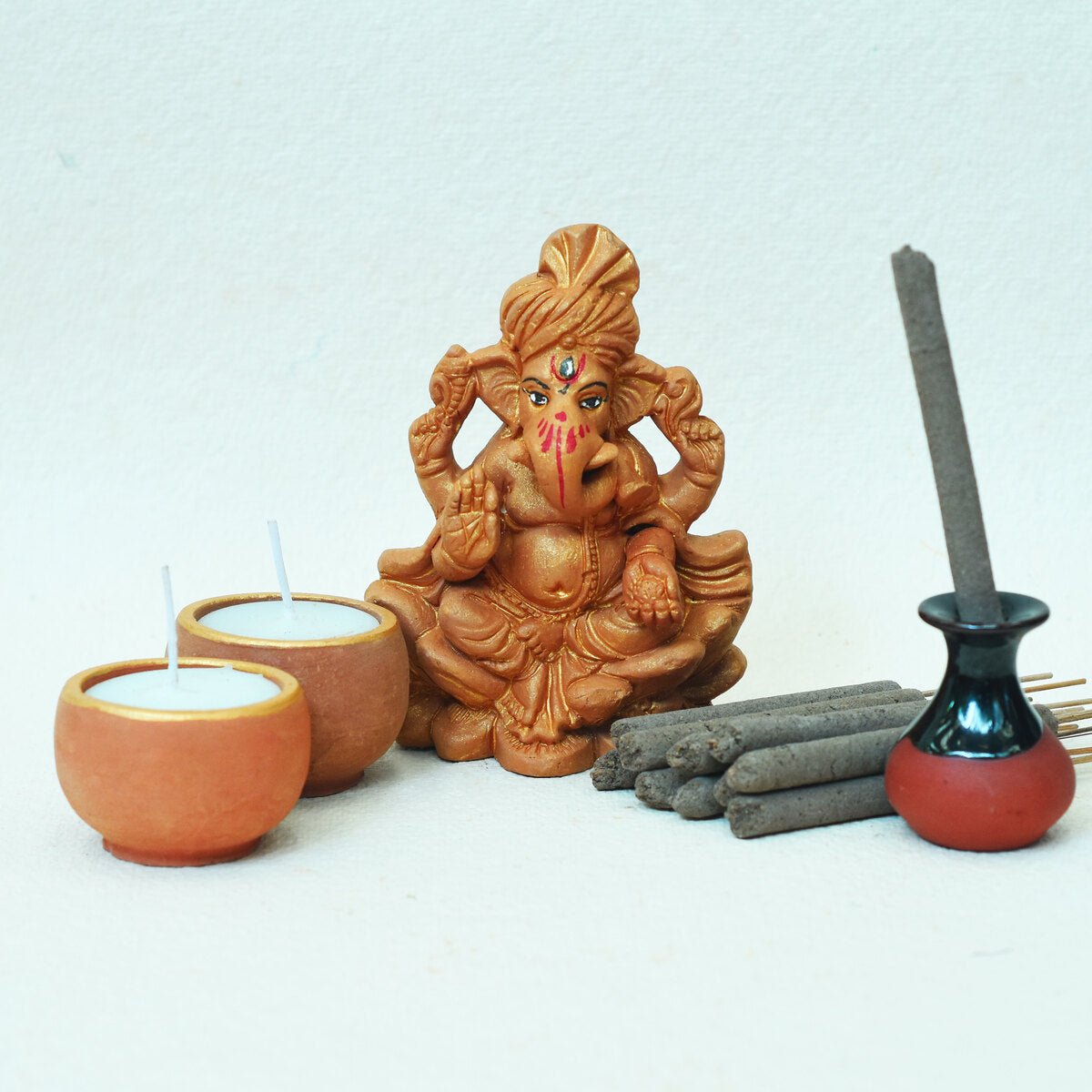 Little Ganesh Gift- Pack 2 | Combo Pack Puja Idol Kit