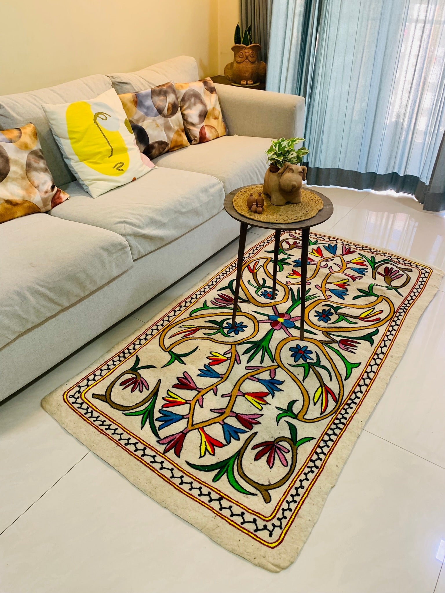 Living Room Rug - Tree of Life