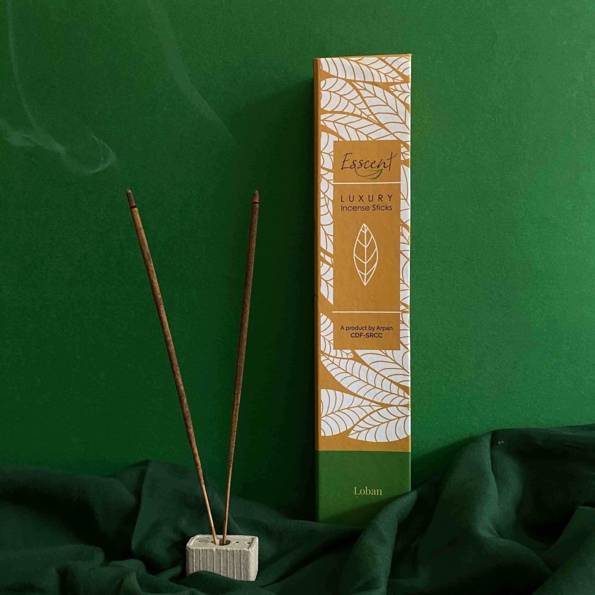 Loban Incense Sticks - Made with Flower Waste (Pack of 2)