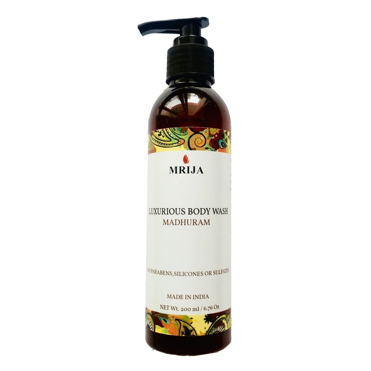 Luxurious Body Wash - Madhuram with Olive oil, Avocado oil and Cocoa Butter | 200ml