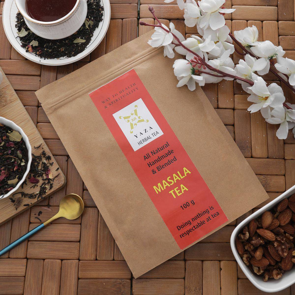 Masala Tea - The Energizer with Great Aroma - 100g - 50 Servings