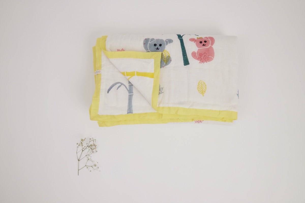 Quilt- K for Koala- Yellow
