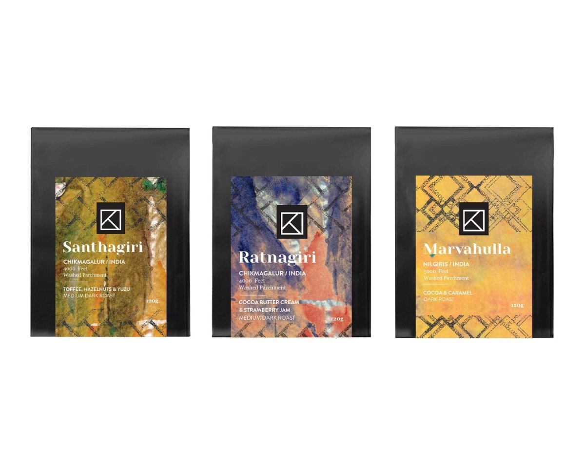 Medium - Dark Roast Coffee Sampler Pack