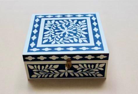 Meena Wooden Box Large