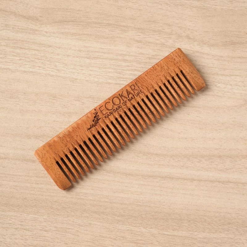 Men’s Neem Wooden Pocket Comb