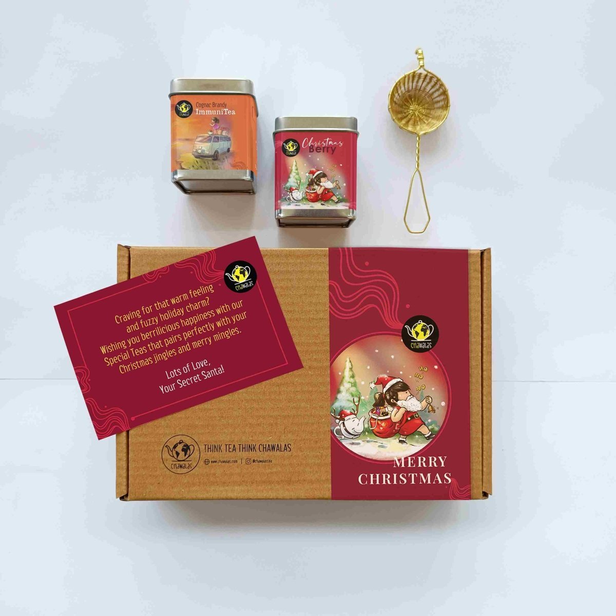 Merry Christmas | Black Tea | Darjeeling Tea | Assam Tea | Christmas Gift