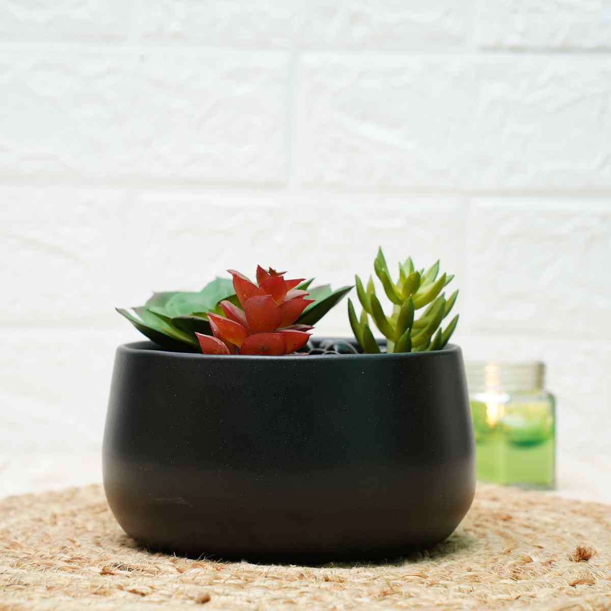 Metal Planters For Living Room | Black