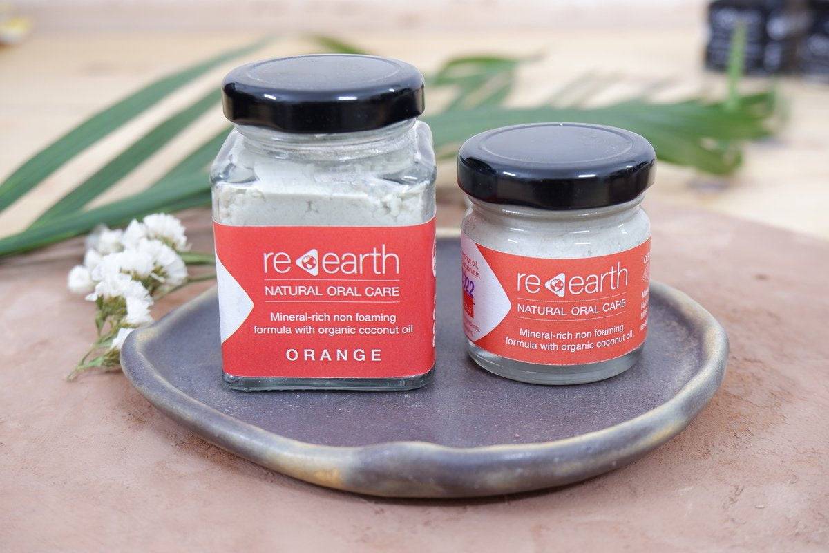 Mineral-Rich Orange Toothpaste