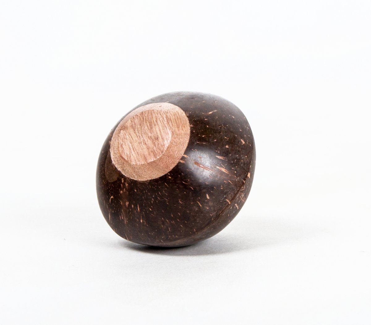 Mini Round Shaped Coconut Shaker - Percussion instrument for Musicians, Children & for Sound healing