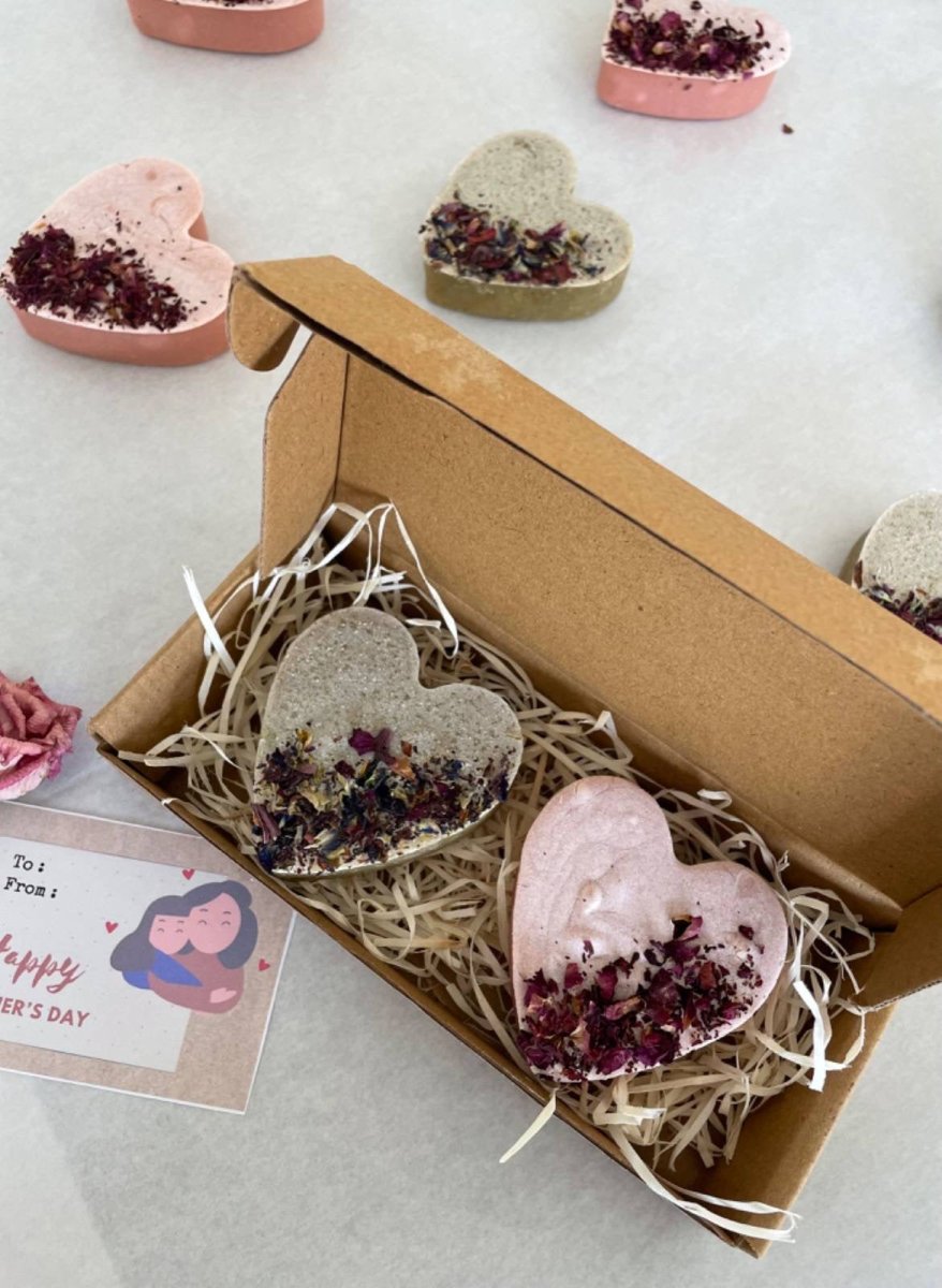 Sustainable gift - Mini Soap Hearts Box