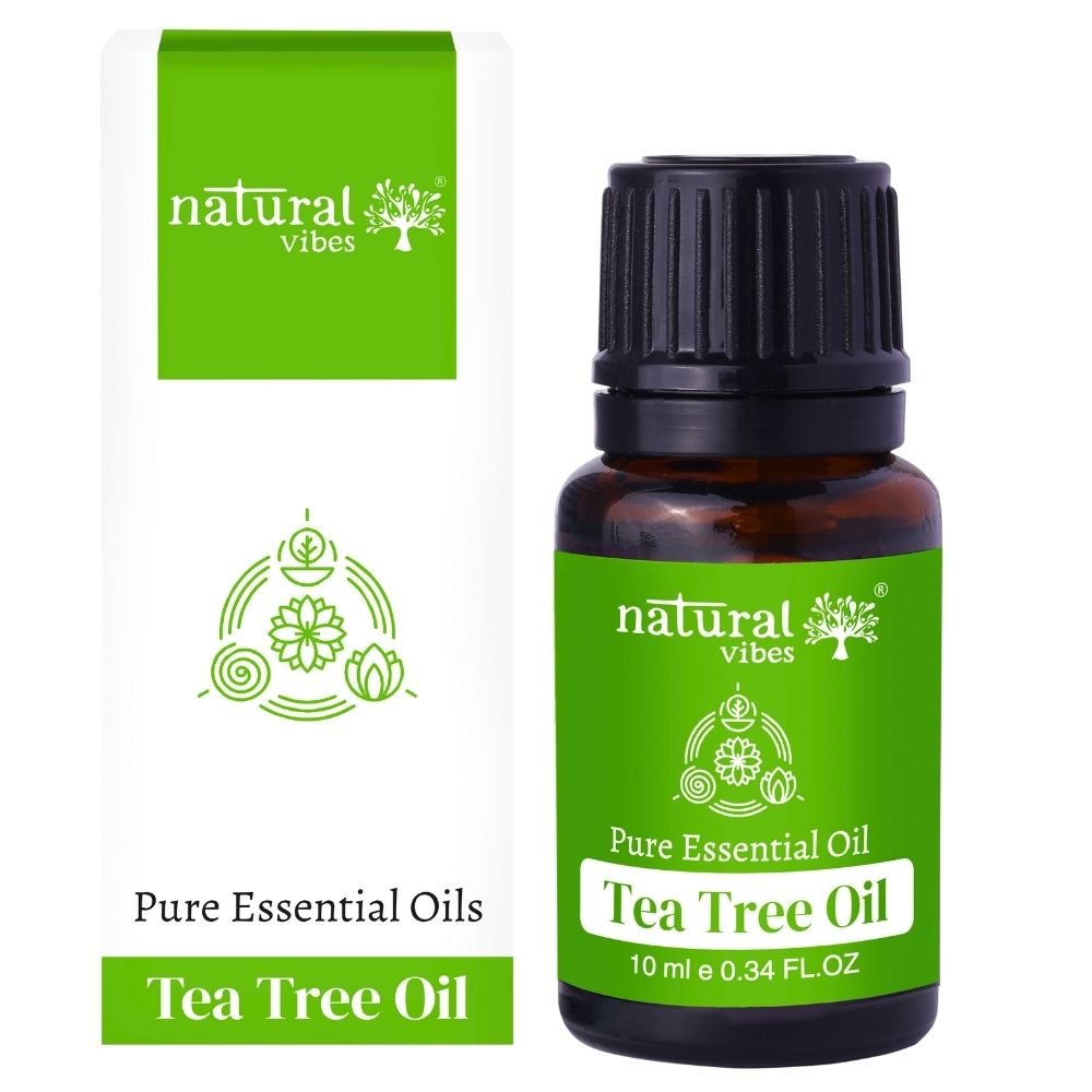 Tea Tree Pure Essential Oil for Acne, Dandruff & Hair Fall | 10 ml