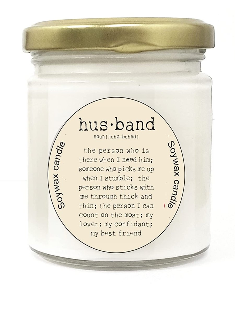 Naturals Scented Candle- Husband