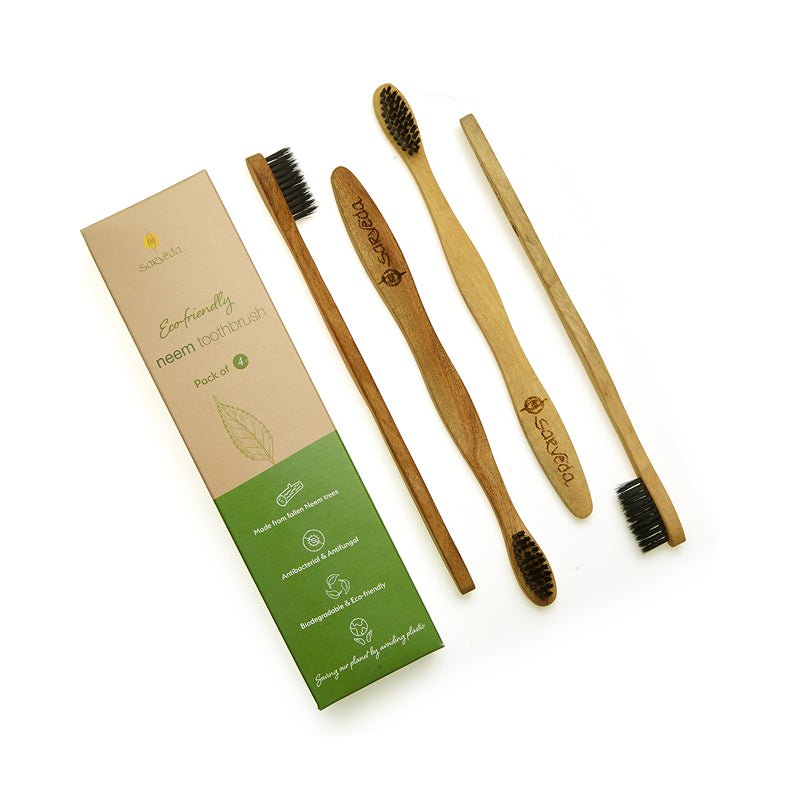 Neem Toothbrush- Pack of 4