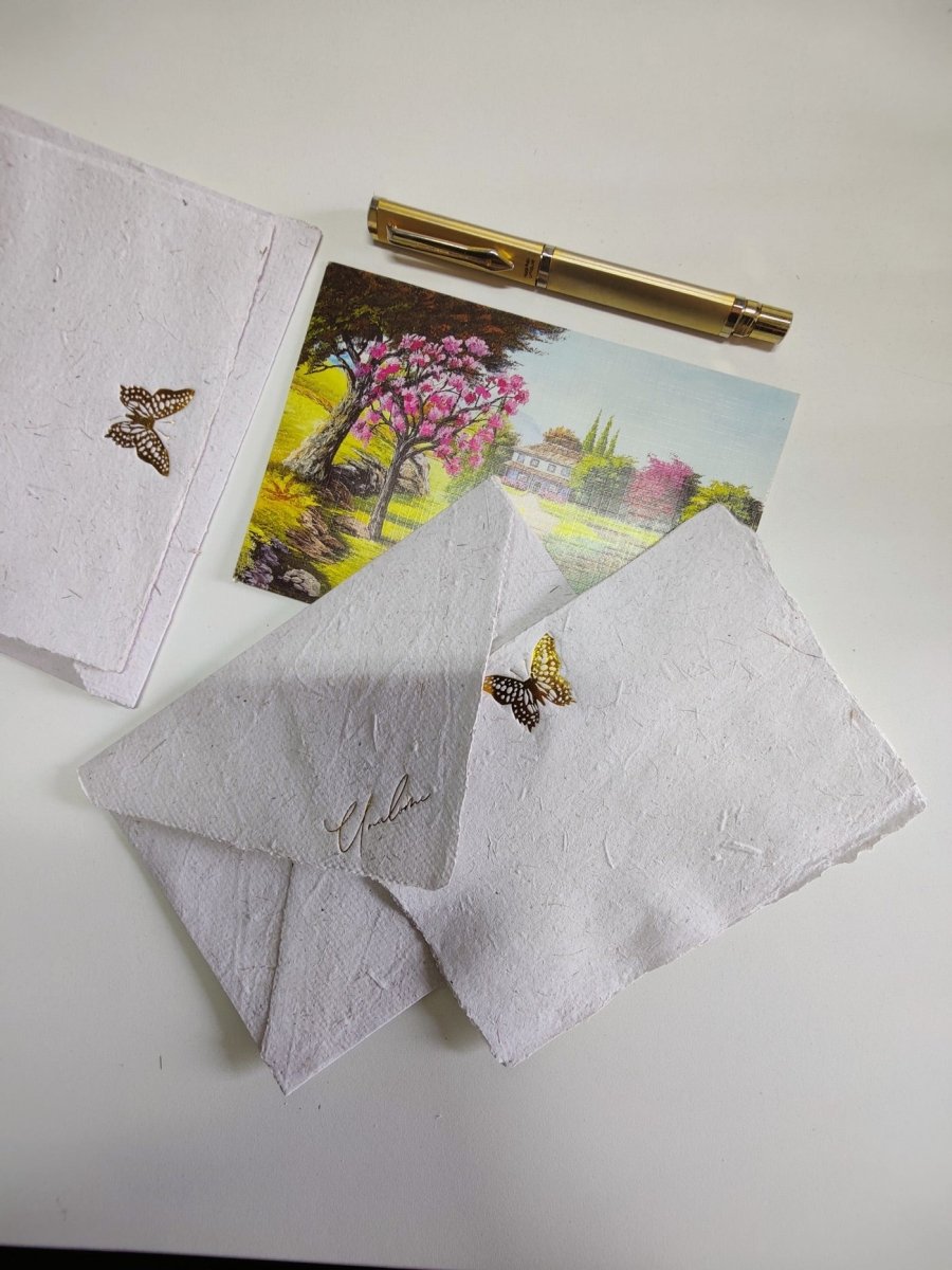 Note Cards in Sugarcane Pulp Paper