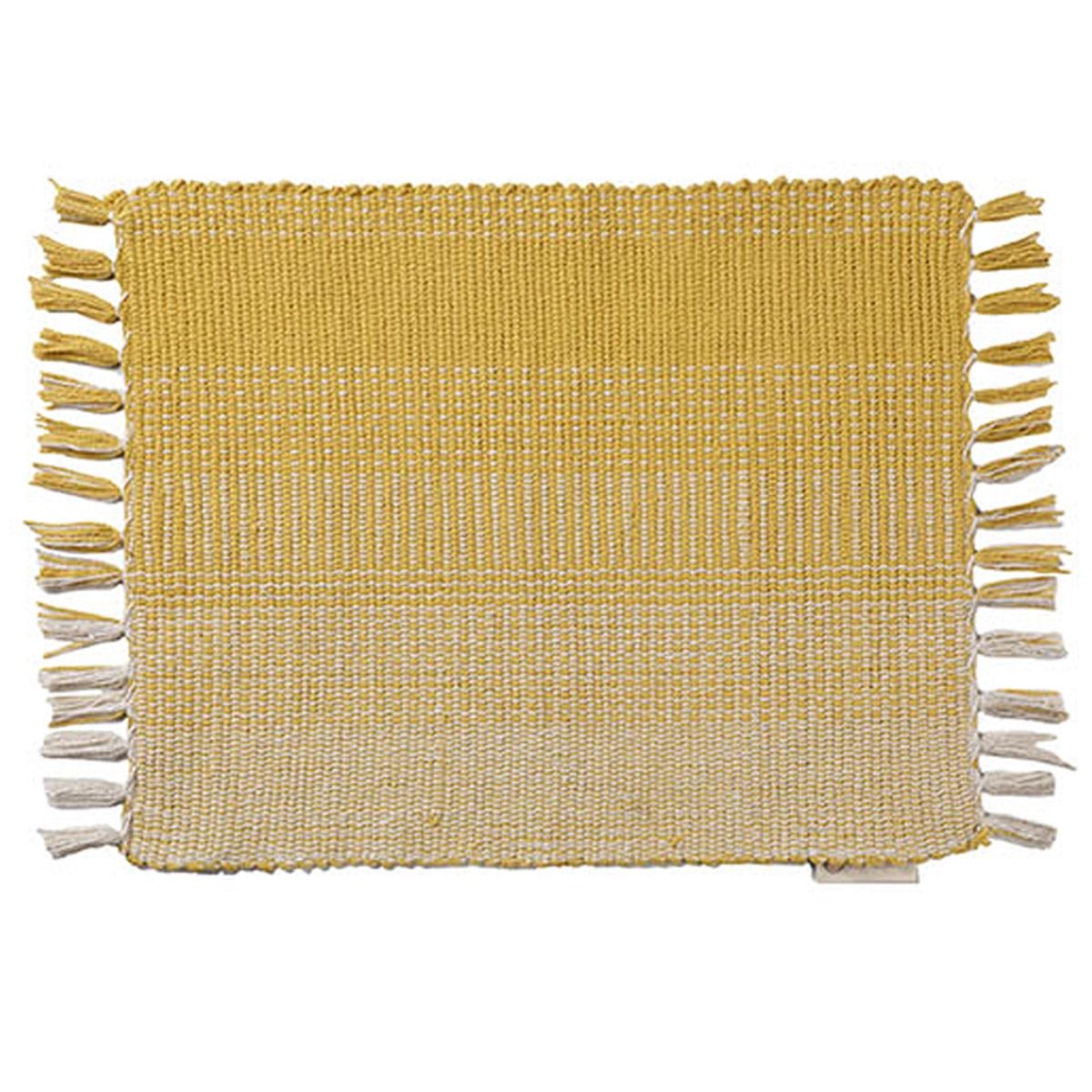 Ombre Cotton Placemat (Ocre)