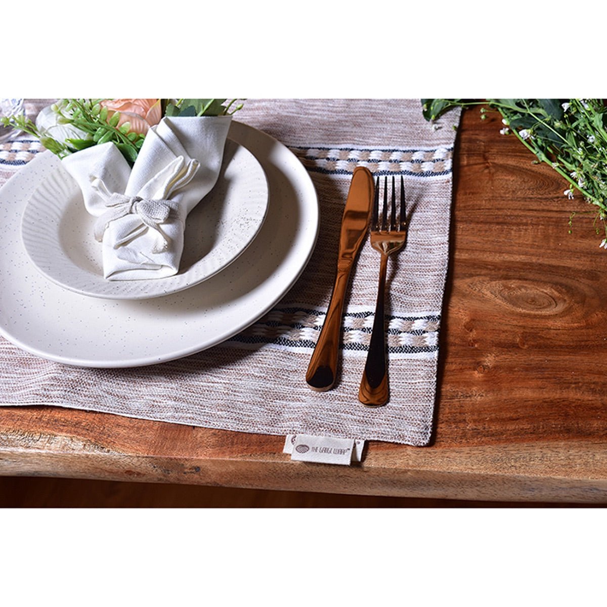 Ombre Rib - Dib Cotton Table Mat (Set Of 2)