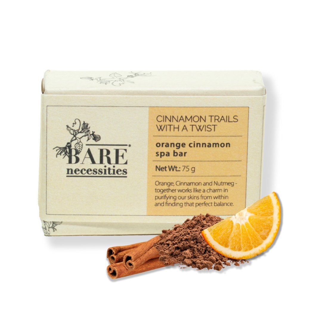 Orange Cinnamon Bathing Bar | Smooth & Clear Skin - 75g