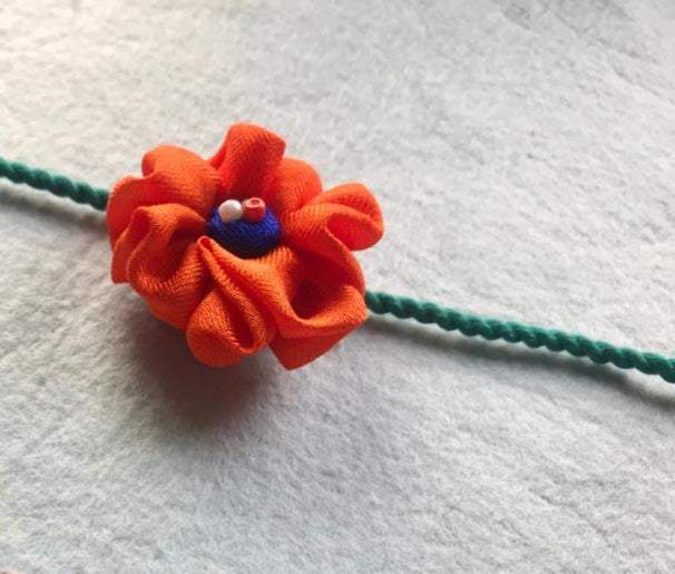 Orange Rakhi