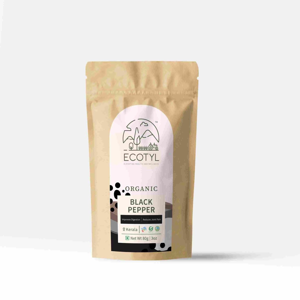 Organic Black Pepper- 80 g