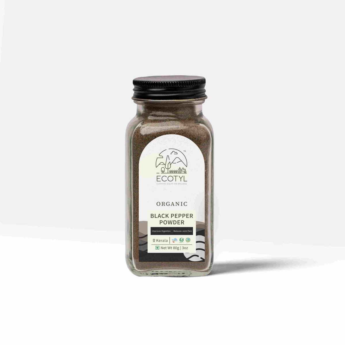 Organic Black Pepper Powder- 80 g