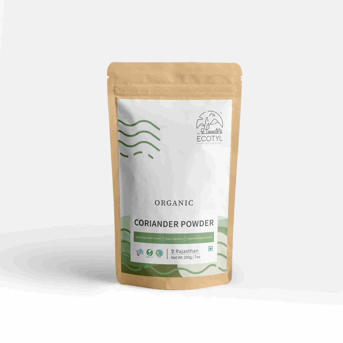 Organic Coriander Powder - Set of 2 (200 g Each)