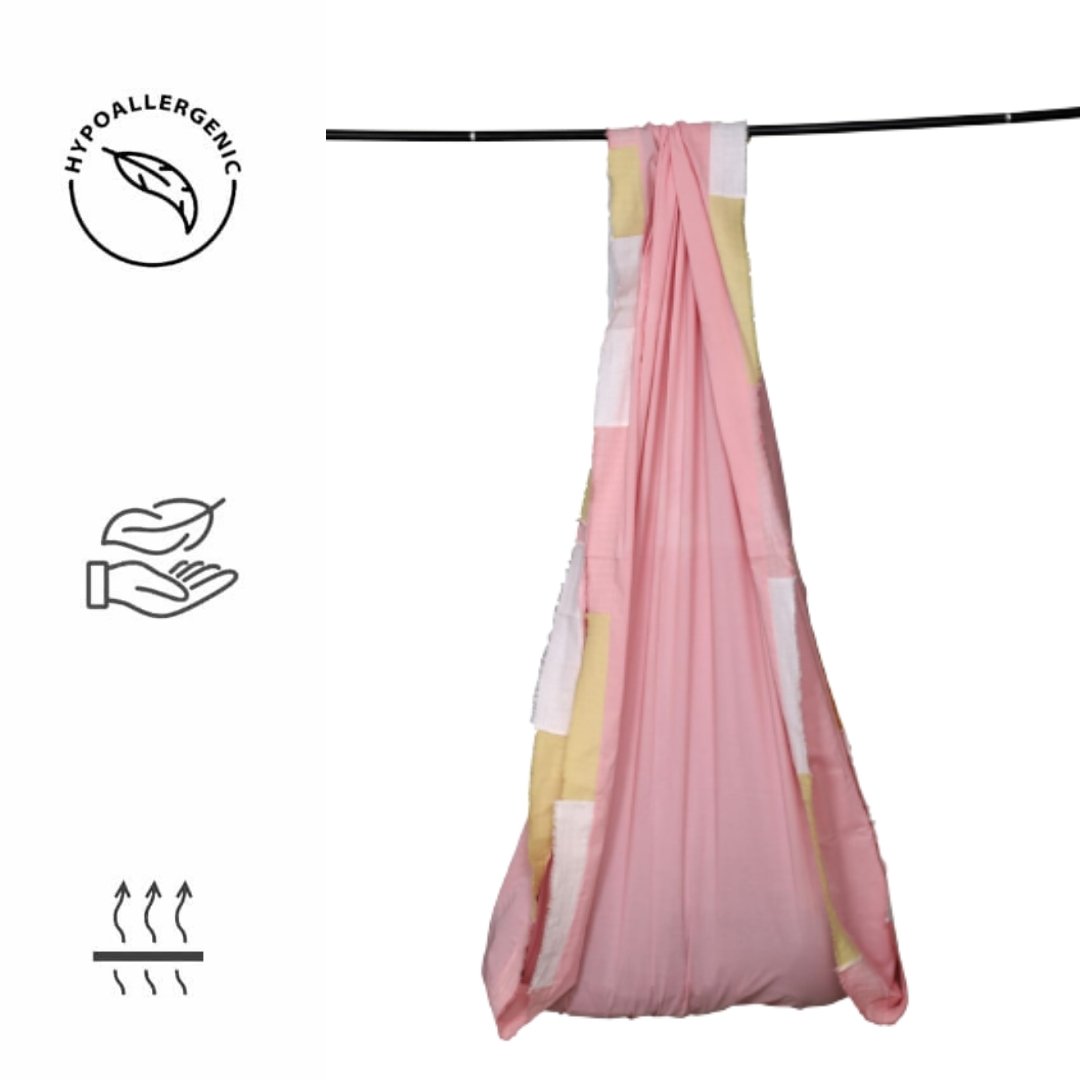Organic Cotton Cradle Cloth/Jhula/Thottil For Babies  Herbally Dyed