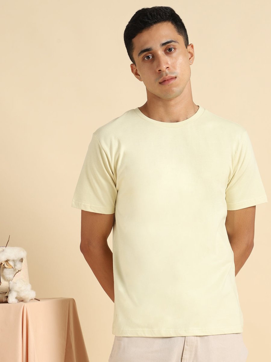 Turmeric Yellow T-shirt - Organic Cotton & Naturally Dyed