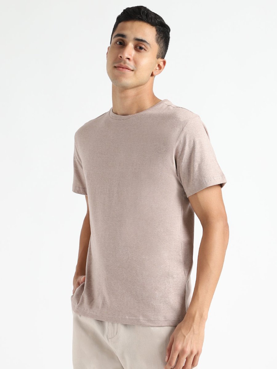 Soil Brown T-shirt - Organic Cotton & Naturally Fiber Dyed