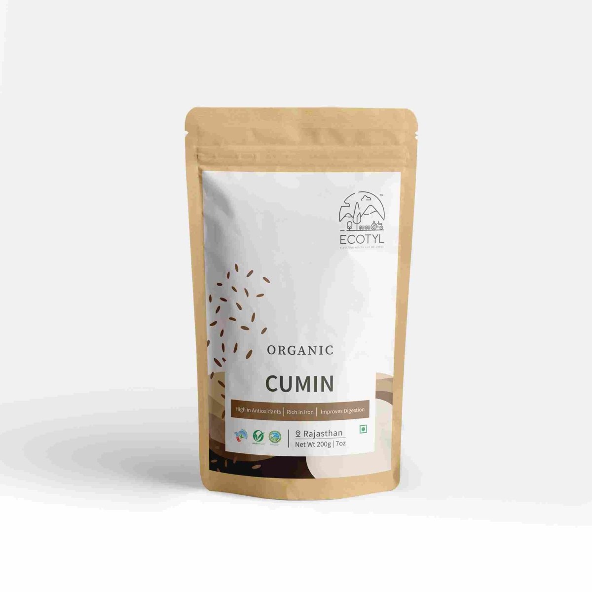 Organic Cumin - Set of 2 (200 g Each)