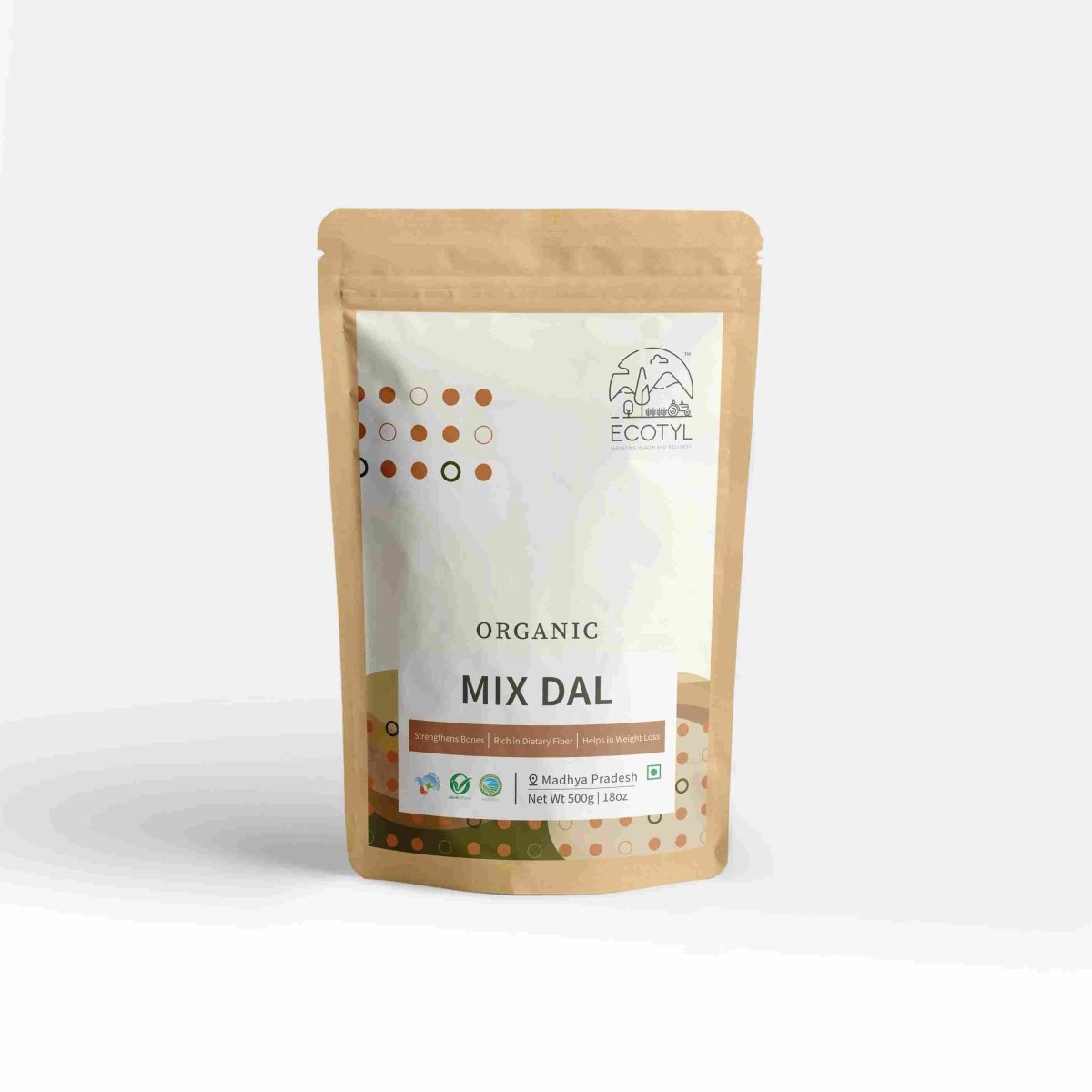 Organic Mix Dal - Set of 2 (500 g Each)