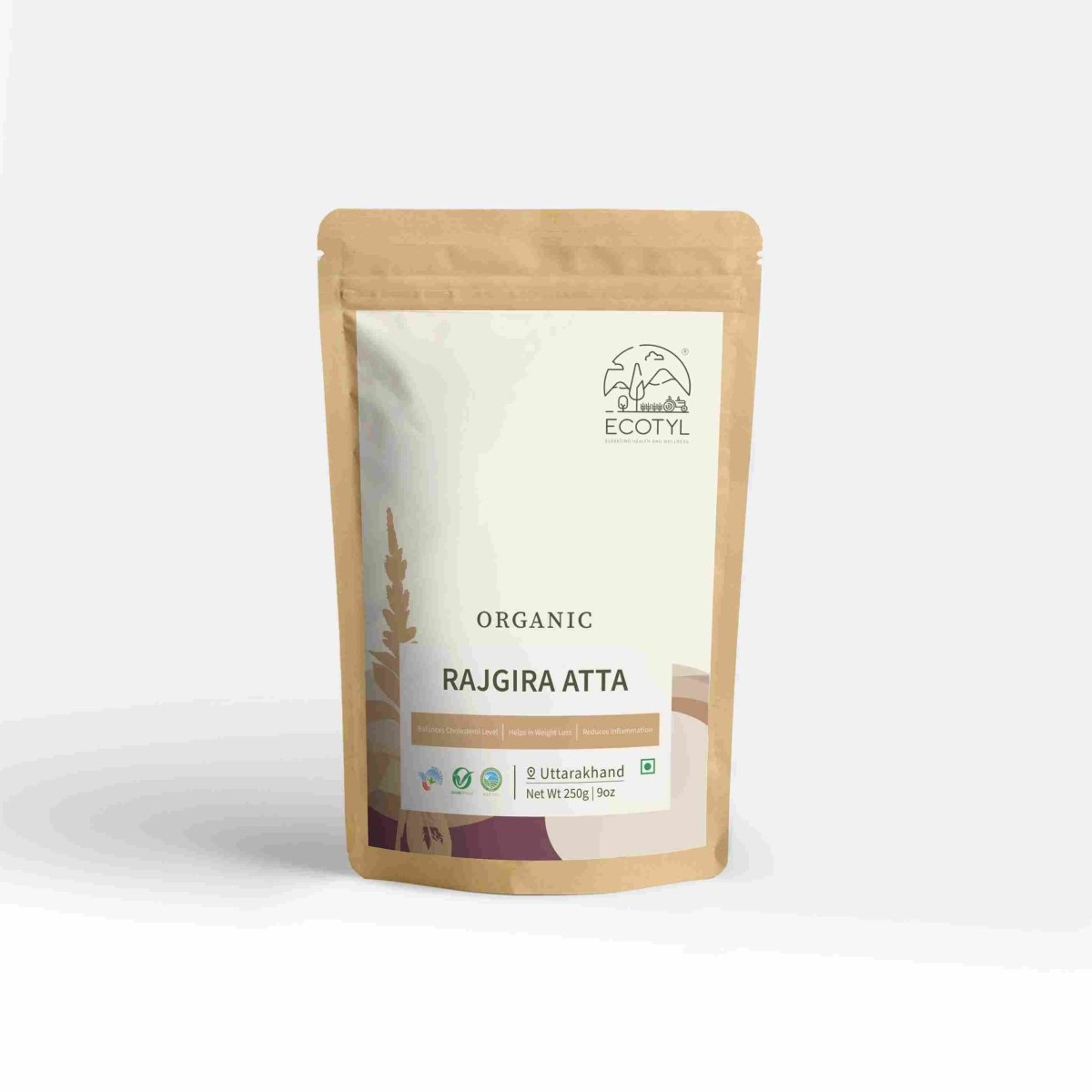 Organic Rajgira Atta - Set of 2 (250 g Each)